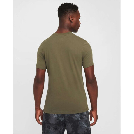 Remera Nike Dri-Fit Tee Camo Just do It de Hombre Verde