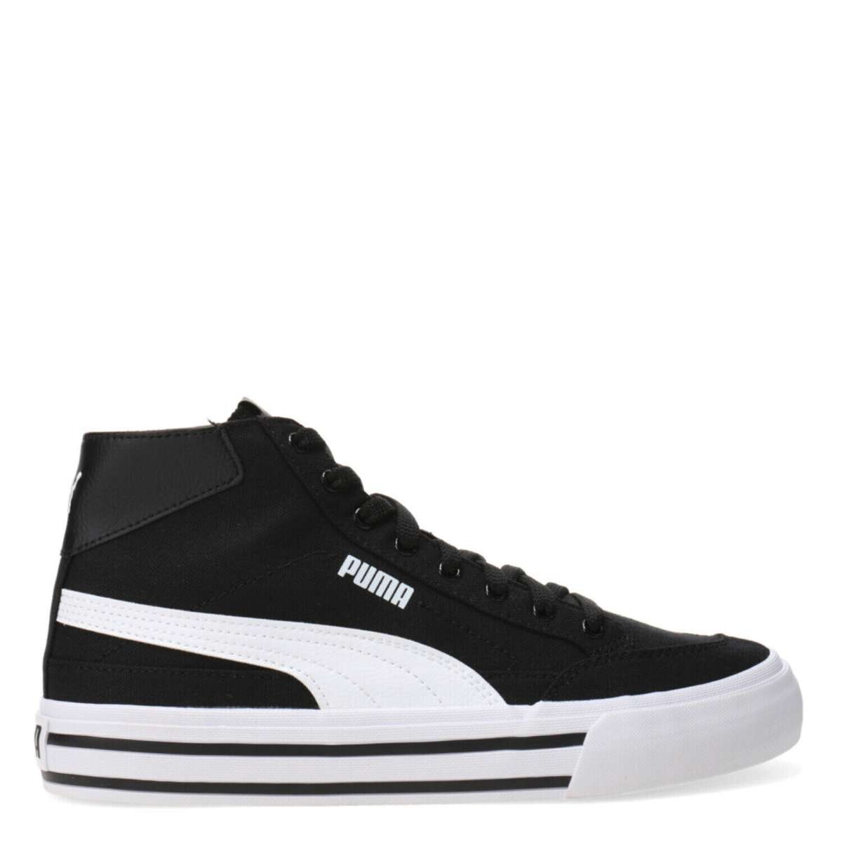 Championes Court Classic Vulc Alto Fs de Hombre - Negro 