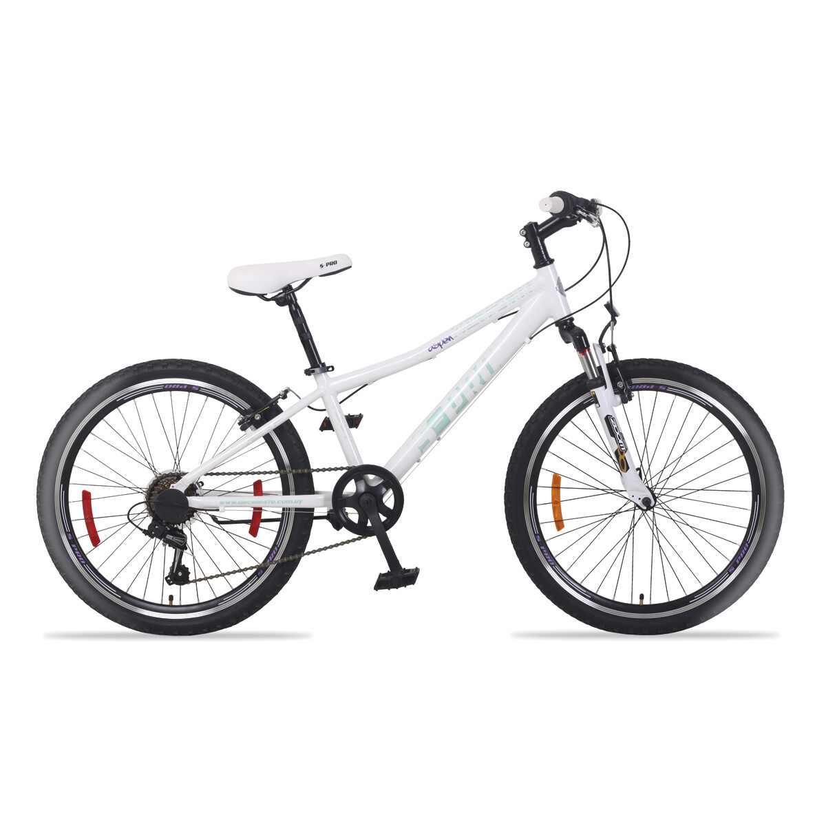 Bicicleta S-PRO Aspen R24 - Blanco 