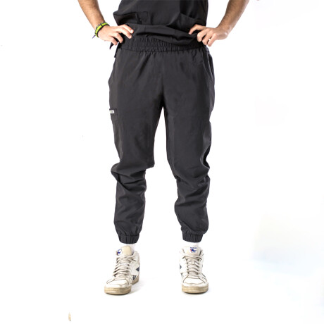 PANTALON UNISTORE MODELO JOGGER NEGRO PANTALON UNISTORE MODELO JOGGER NEGRO