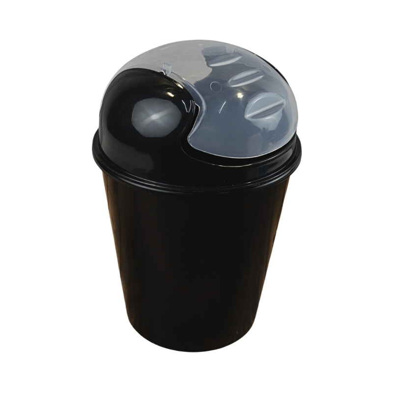 Papelera 3lts plástico NEGRO