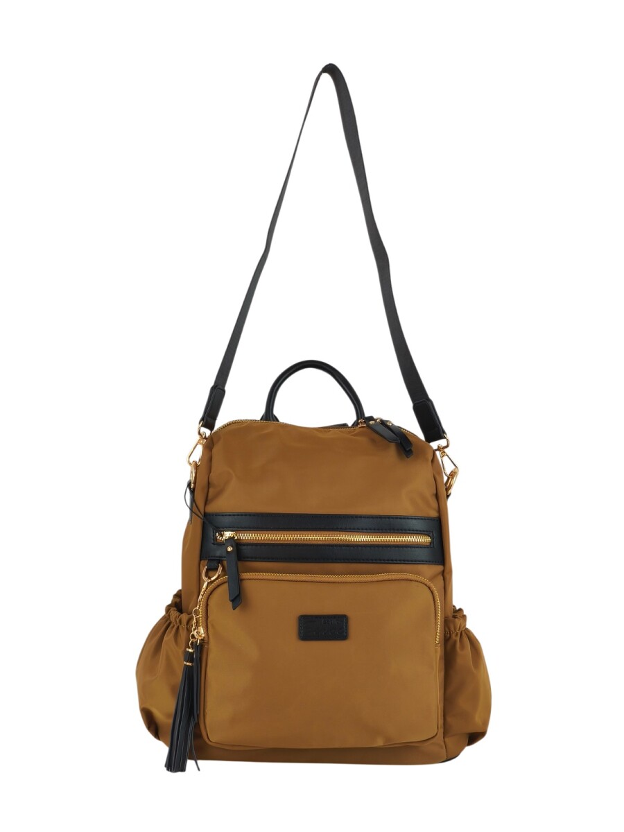 Mochila cartera - Tostado 