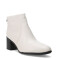 Botas de Mujer Bottero Caña Baja de Cuero Marfil