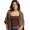 CHERRY RUANA OLIVE