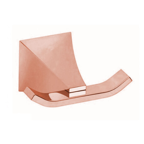 PERCHA DE BAÑO ACCESORIO LINEA URBANO COLOR ROSE GOLD BRILLO BRONCE-ROSE GOLD