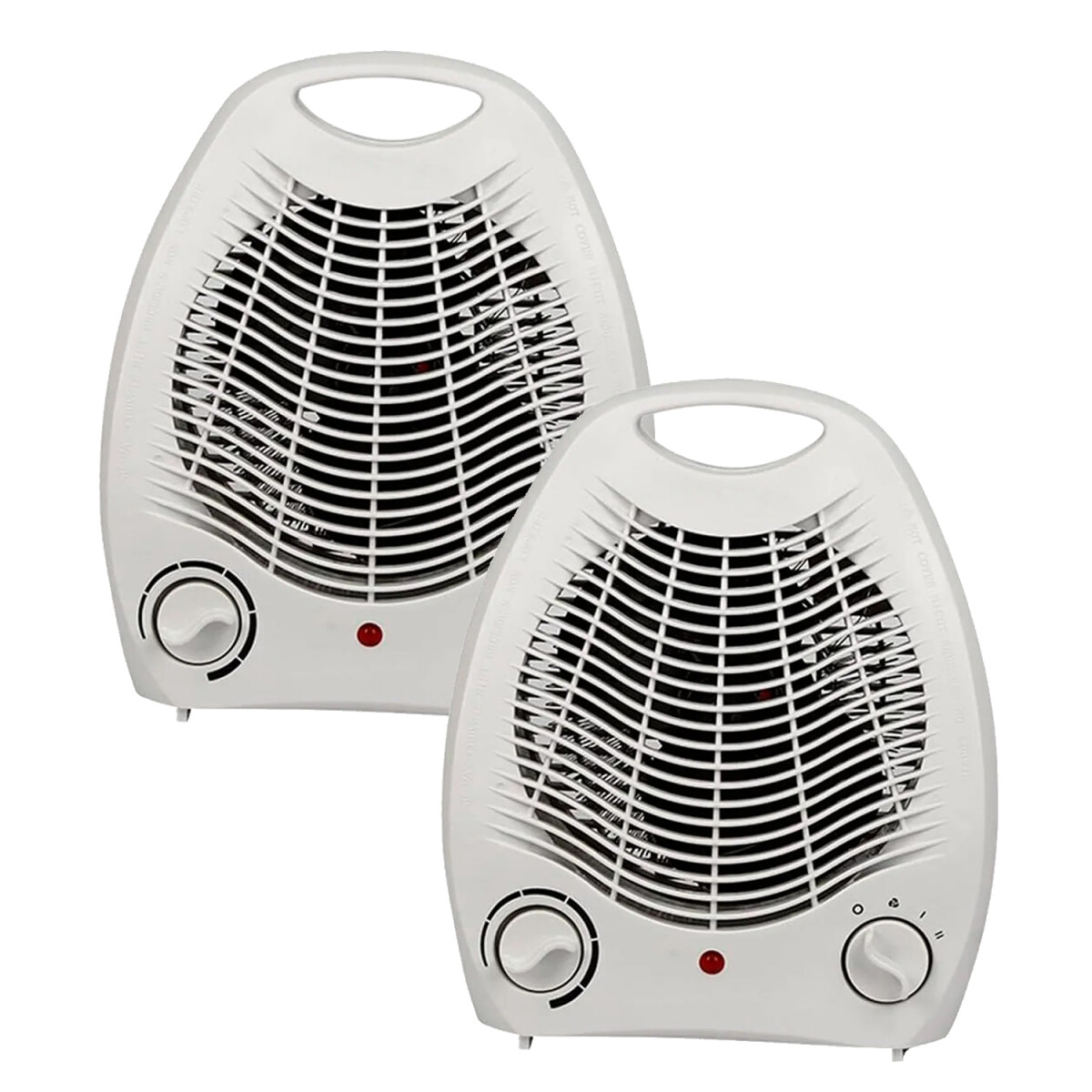Pack X2 Caloventilador W-hf1705 1000/2000w - PACK X 2 CALOVENTILADORES POWER 2000W 