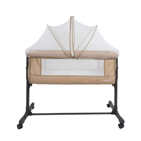 Cuna Colecho Con Mosquitero Myside Bebesit Beige
