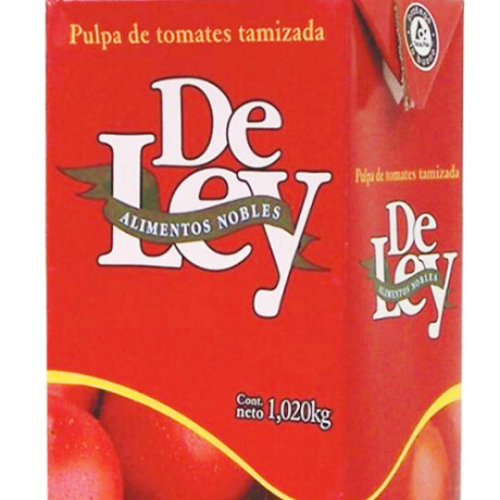 PULPA SALSA TOMATE DE LEY TETRA 1.020G PULPA SALSA TOMATE DE LEY TETRA 1.020G