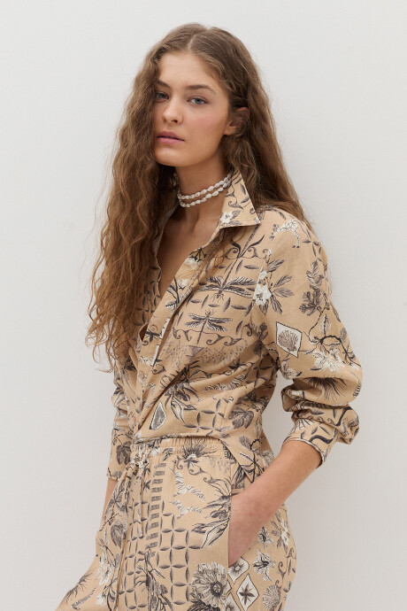 Camisa Sorrento Beige