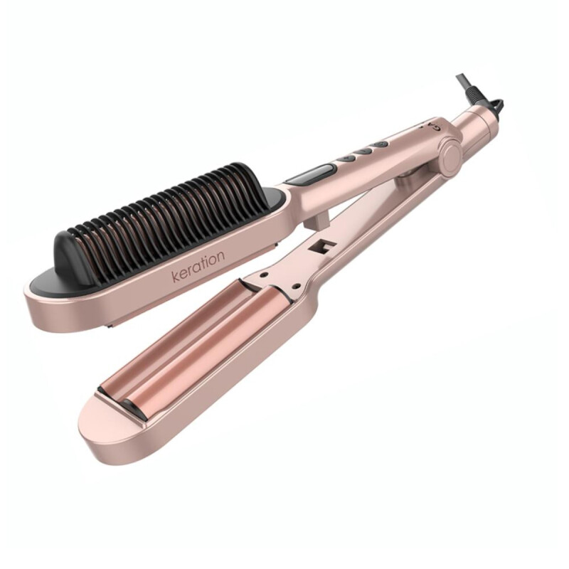 Planchita De Pelo GAMA Waver y Brush Ondula Y Alisa T. Reg Planchita De Pelo GAMA Waver y Brush Ondula Y Alisa T. Reg