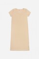 Vestido largo - Mujer BEIGE