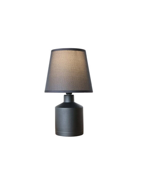 LAMPARA DE MESA CERAMICA D17x28CM RECTA NEGRO LAMPARA DE MESA CERAMICA D17x28CM RECTA NEGRO