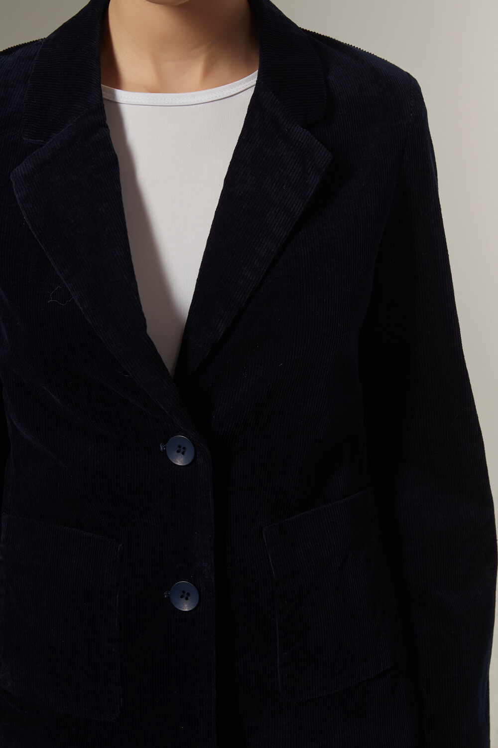 Blazer Kedal Azul