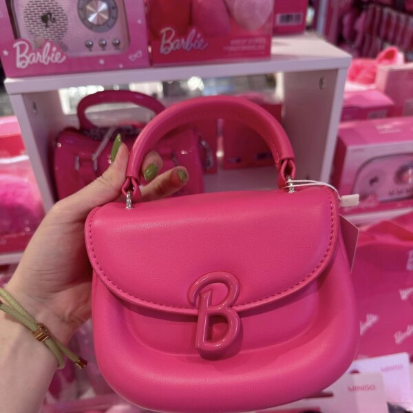 Cartera B Barbie fucsia