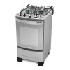 Combo Cocina 4h Mueller Decorato + Campana 60 Cm Inox Combo Cocina 4h Mueller Decorato + Campana 60 Cm Inox