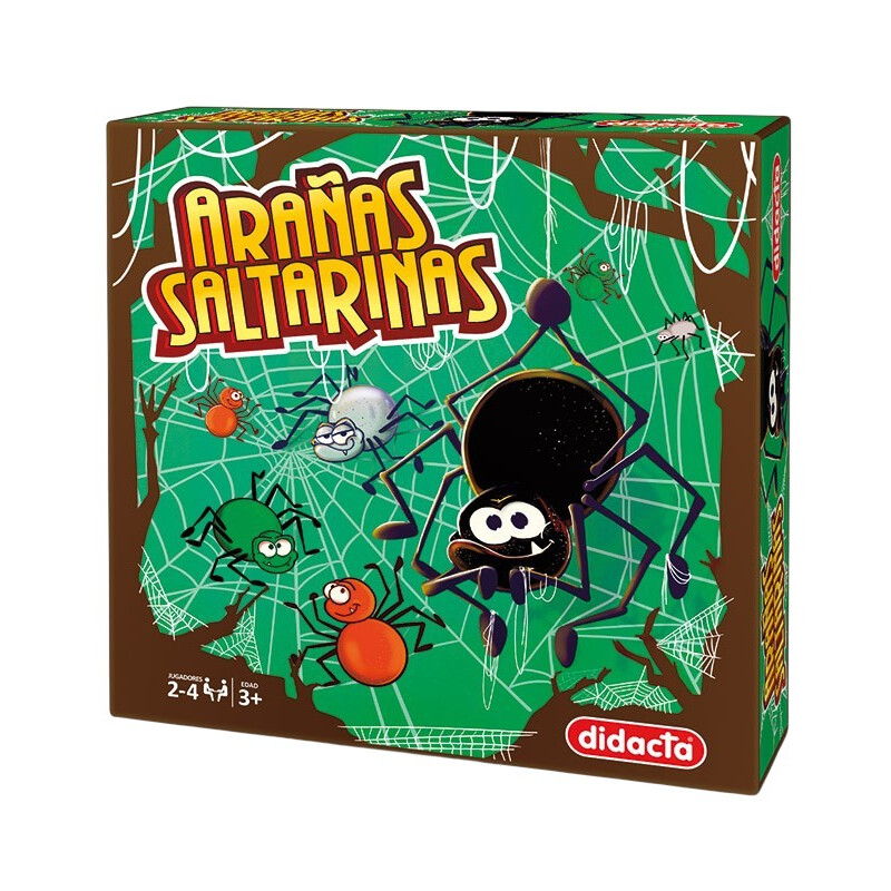 Juego de Mesa Arañas Saltarinas Didacta Juego de Mesa Arañas Saltarinas Didacta