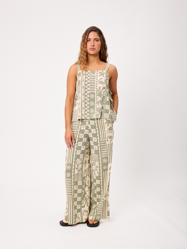 PANTALON HITRA RUSTY Verde