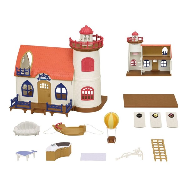 Sylvanian Families Casa Con Faro De Luz Accesorios Juguete Sylvanian Families Casa Con Faro De Luz Accesorios Juguete