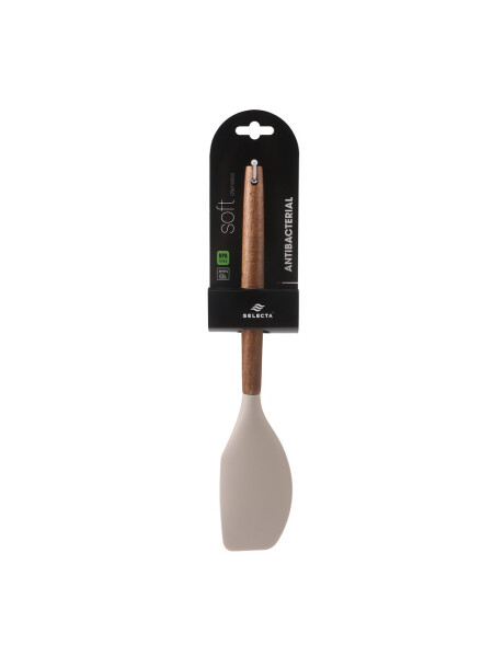 ESPATULA SILICONA 31CM MANGO ACACIA BEIGE ESPATULA SILICONA 31CM MANGO ACACIA BEIGE