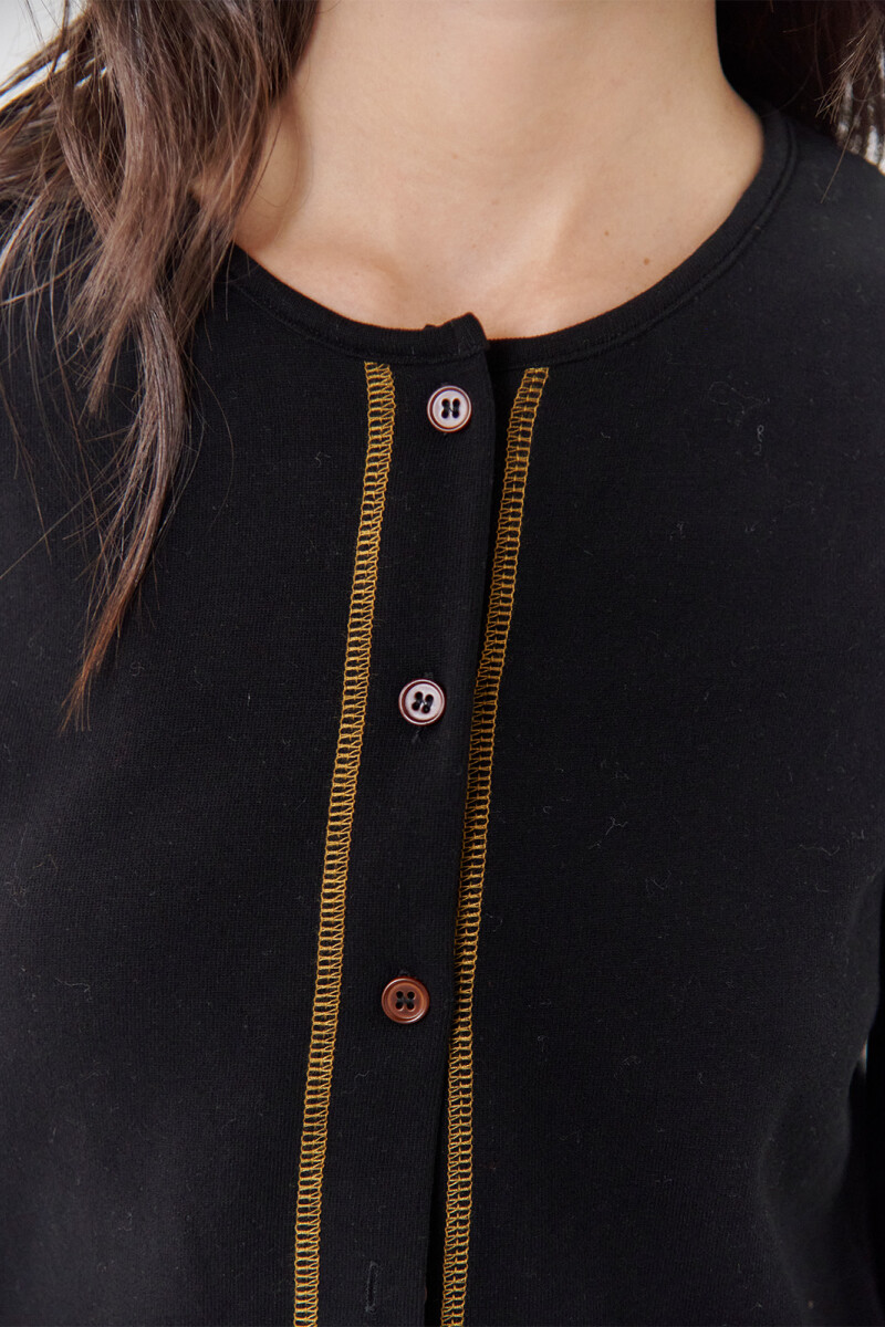 CARDIGAN SOFT NEGRO