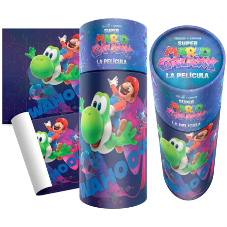 SUPER MARIO BROS GALAXY PUZZLE CILINDRO MINI 001