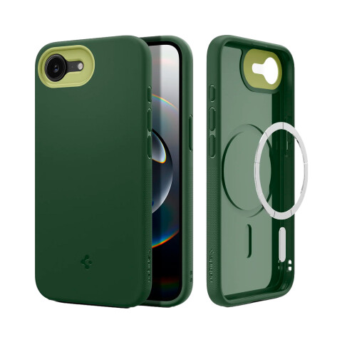 Spigen Funda Nano Pop (Mag Fit) iPhone 17e - Avo Green Spigen Funda Nano Pop (Mag Fit) iPhone 17e - Avo Green