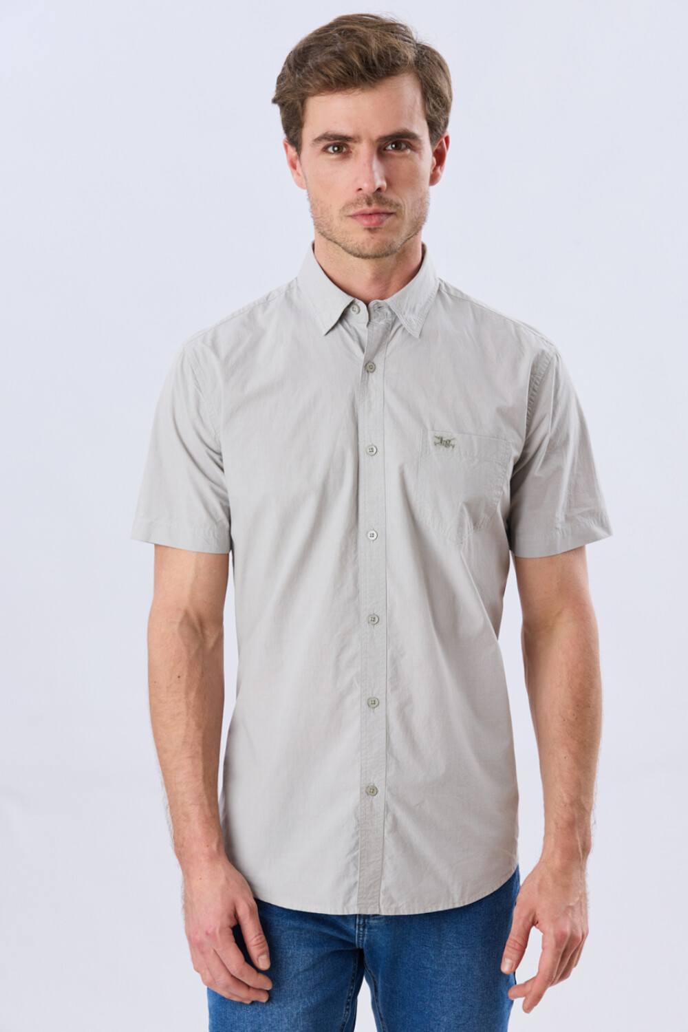 CAMISA CUADROS ALGODÓN Verde