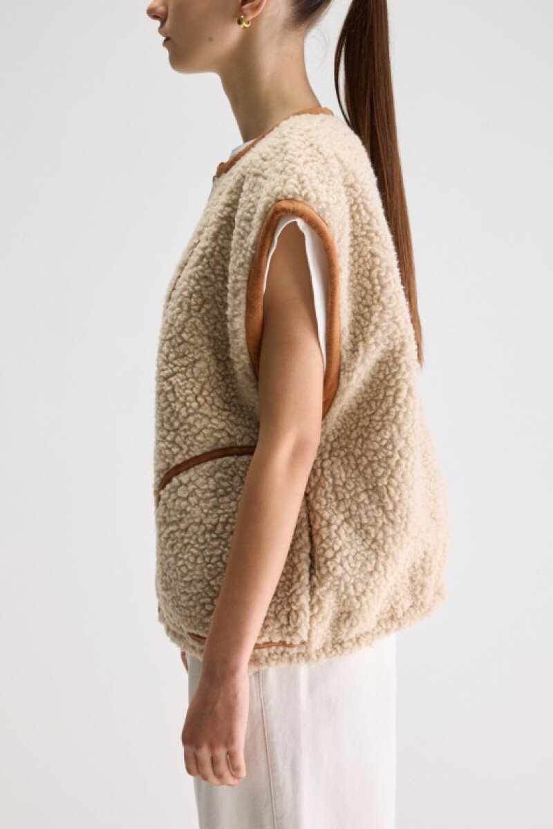 CHALECO JANDI Camel