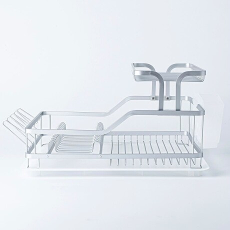 Escurridor Doble Blanco Aluminio 39x59x26cm Escurridor Doble Blanco Aluminio 39x59x26cm