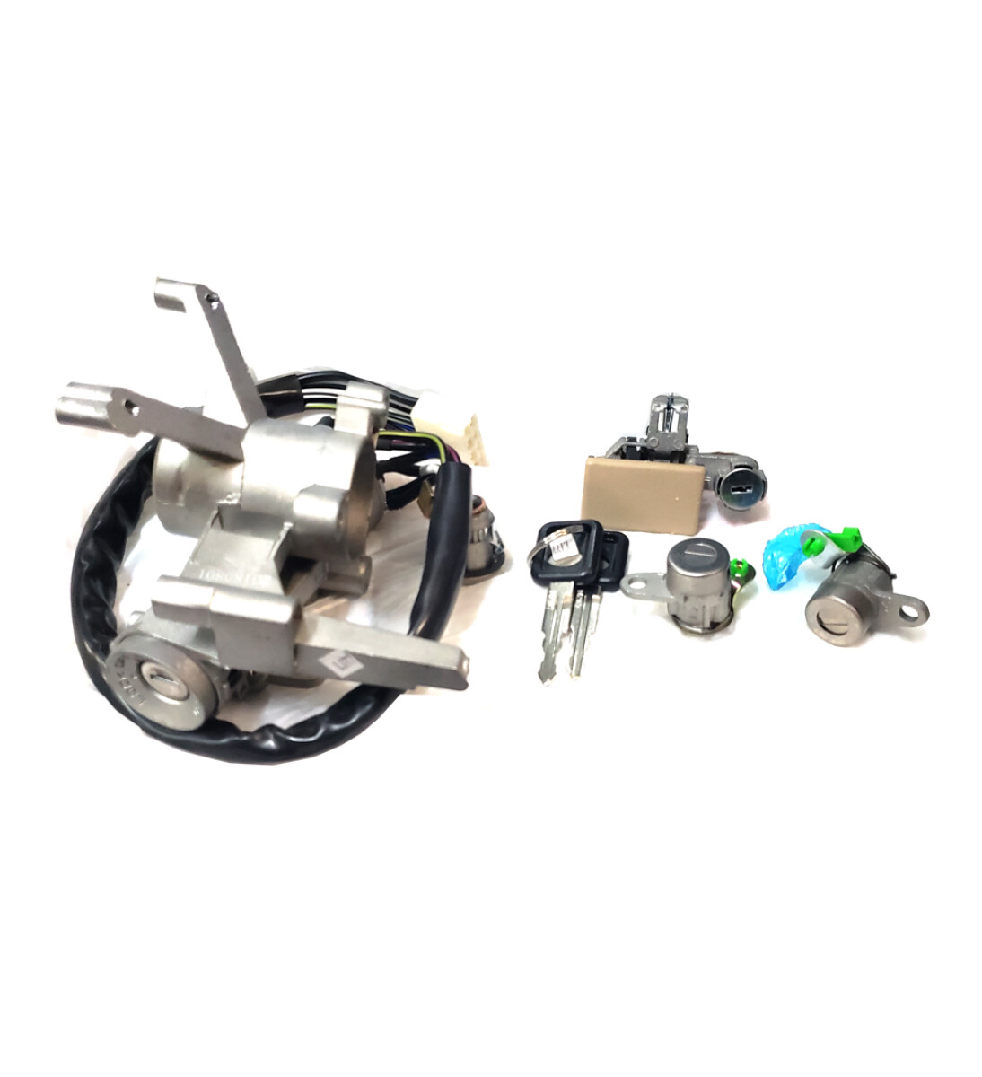LLAVE CONTACTO ARRANQUE GREAT WALL SAILOR C/ CILINDROS DE PUERTA Y GUANTERA - 
