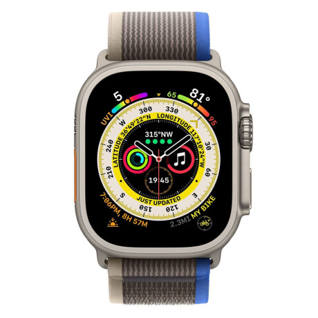 Reloj Smartwatch Apple Watch Ultra 49mm Gray Trail MQF33 L Reloj Smartwatch Apple Watch Ultra 49mm Gray Trail MQF33 L