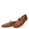 Balerina de Mujer Bottero Calada Marrón Caramelo