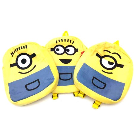 Mochila Minions 3D Phi Phi Toys Original 3 diseños 001