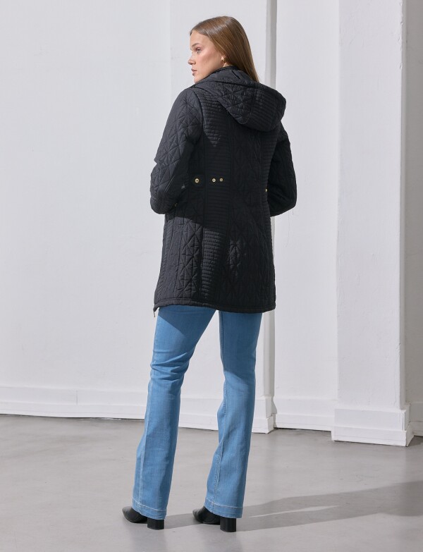 Campera Capitoneada NEGRO