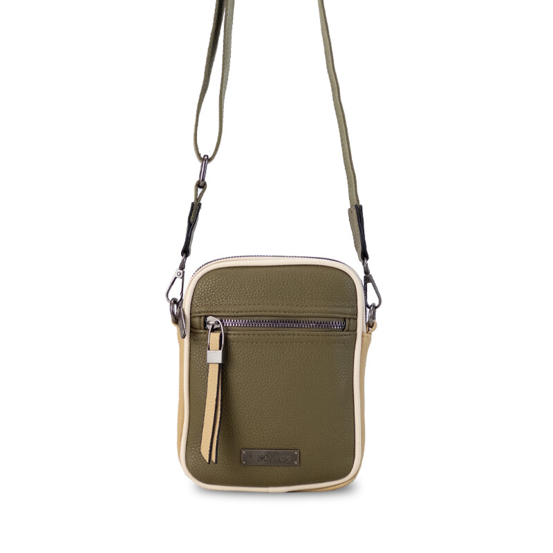 PHONE BAG GIONA MILITAR ARENA Y MANTECA