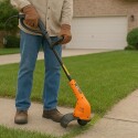 BORDEADORA ELECTRICA TRAMONTINA 1500W NARANJA