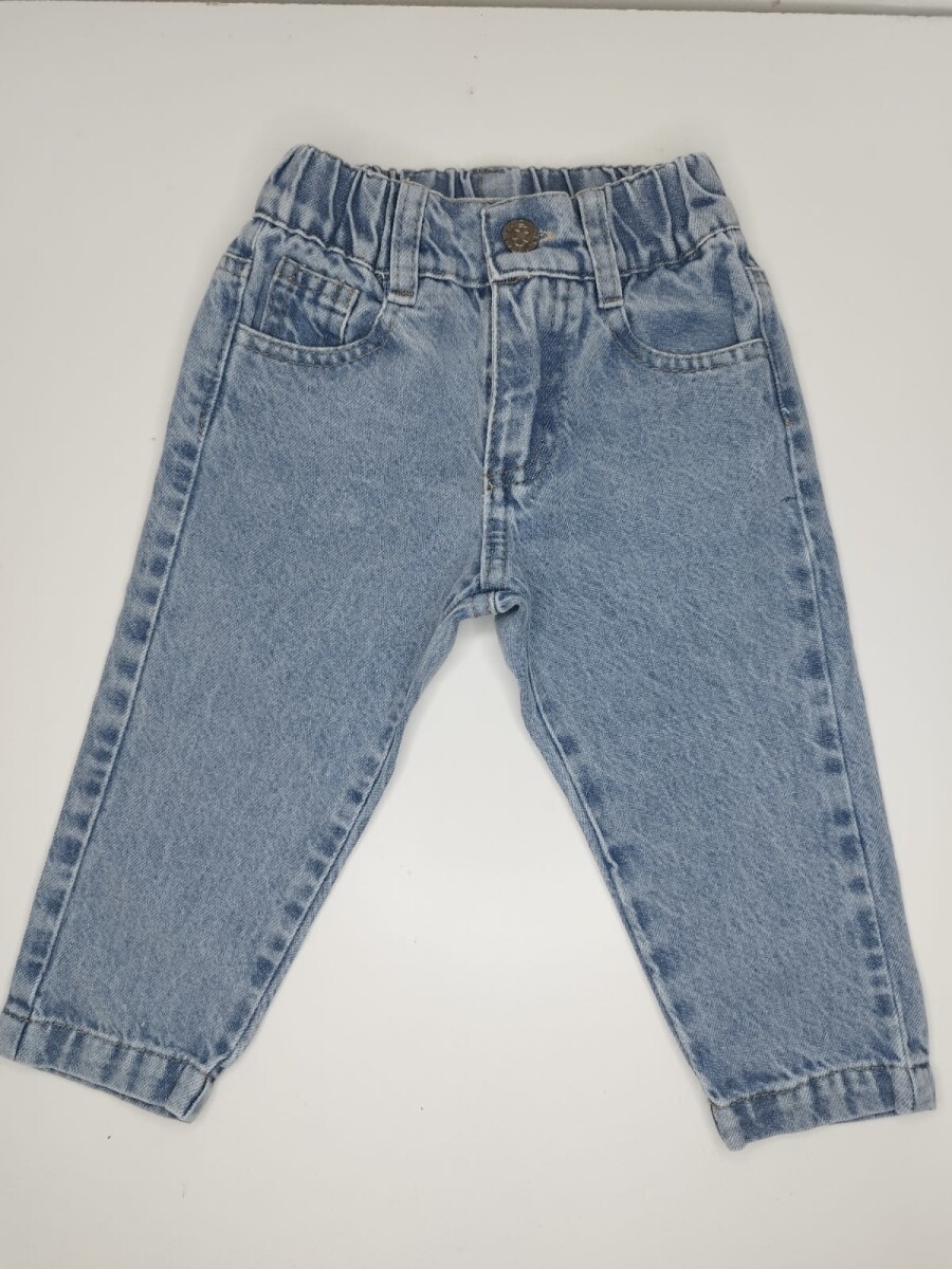 Jean unisex con elástico 
