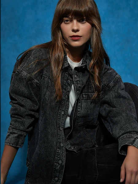 SOBRECAMISA LARA NEGRO