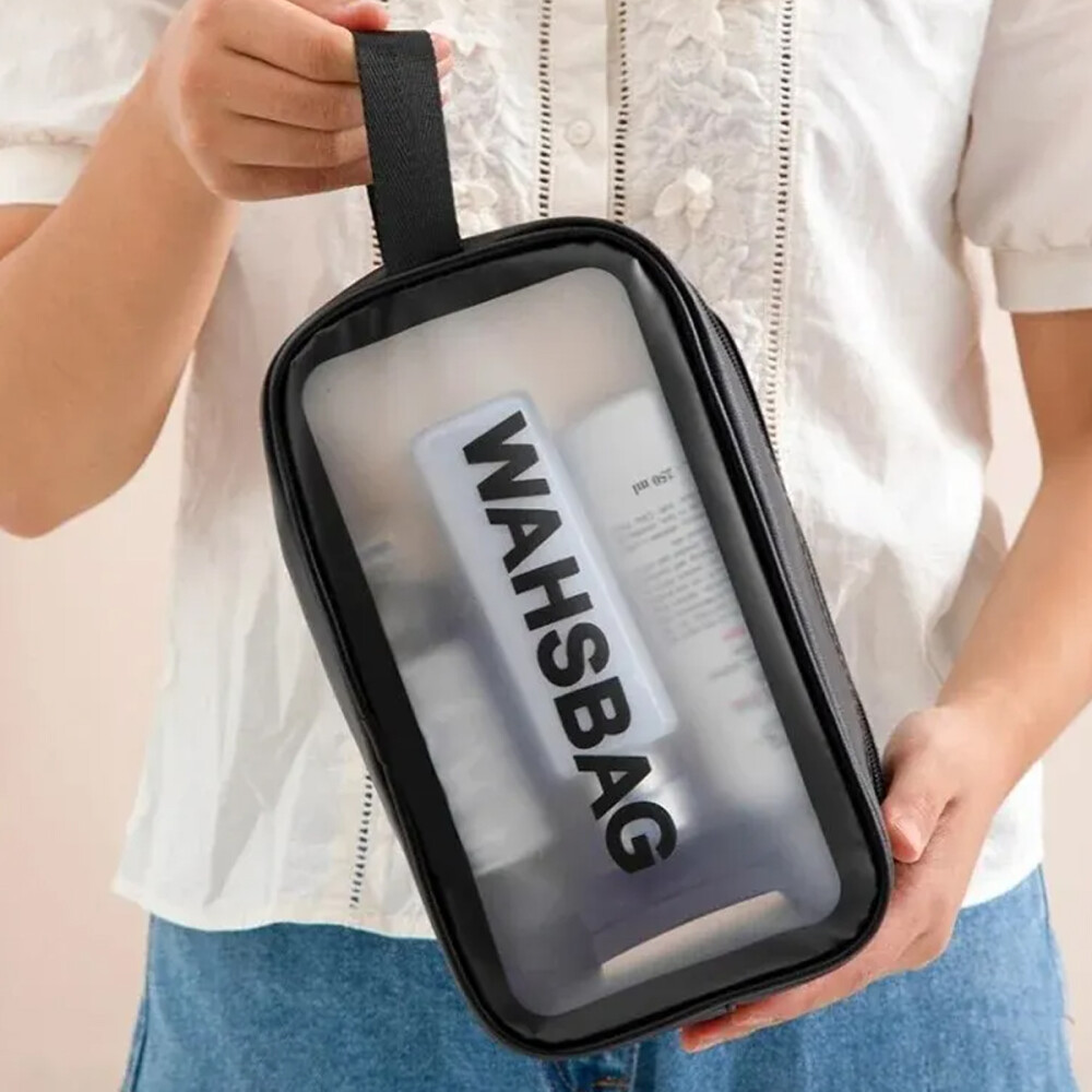 Estuche Neceser Washbag 3 Piezas Negro