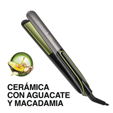 Planchita de pelo Remington S12A Negro Gris y Verde