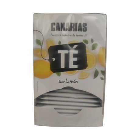 Caja X20 Té Negro Sabor Limón Canarias 40GR 001
