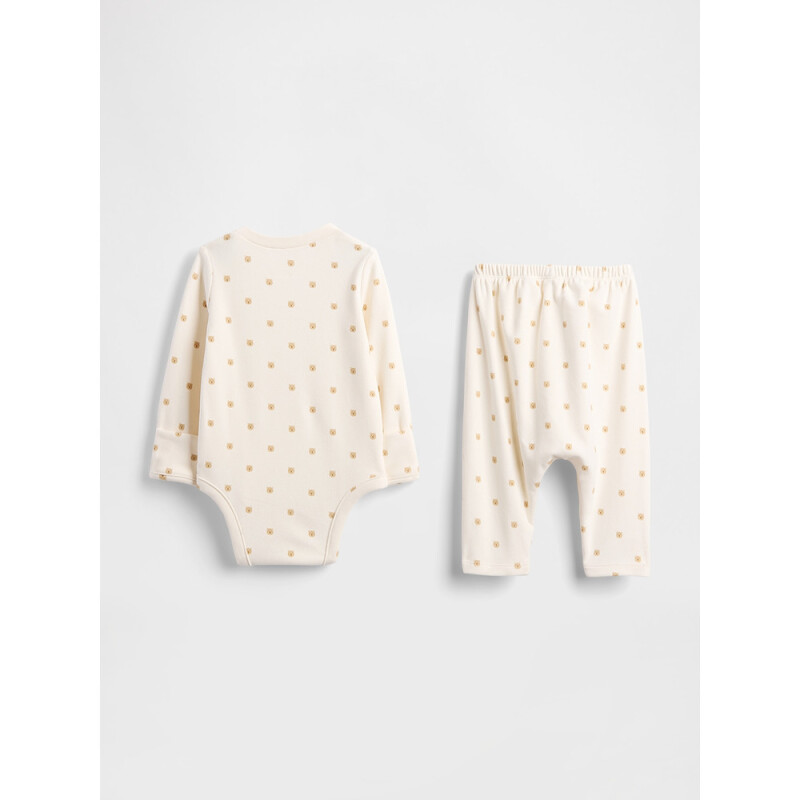 SUPER SOFT SNIT SET IVORY FROST