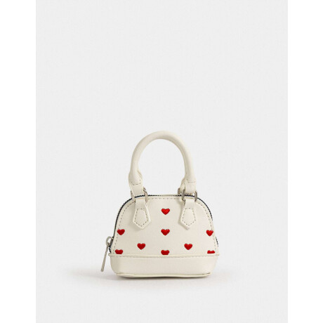 Monedero Formato Cartera Blanco Crudo