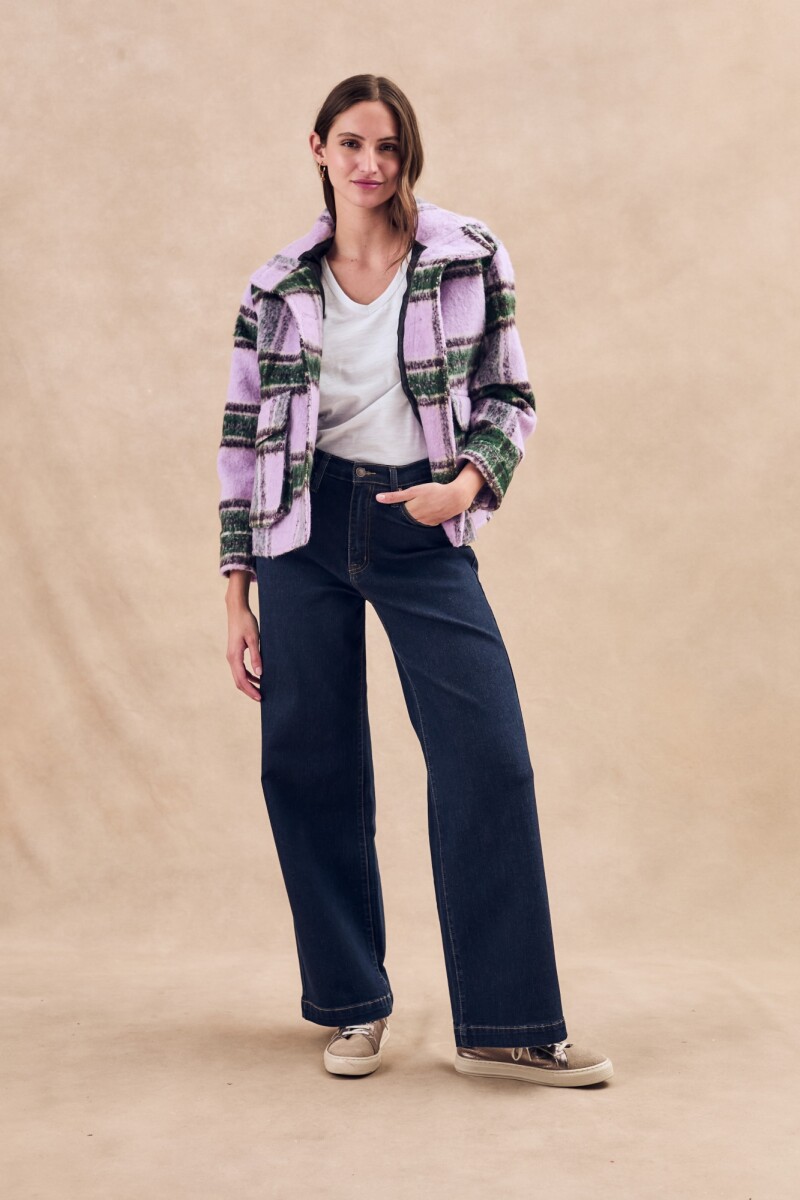 Tapado Cuadros Lana Multi