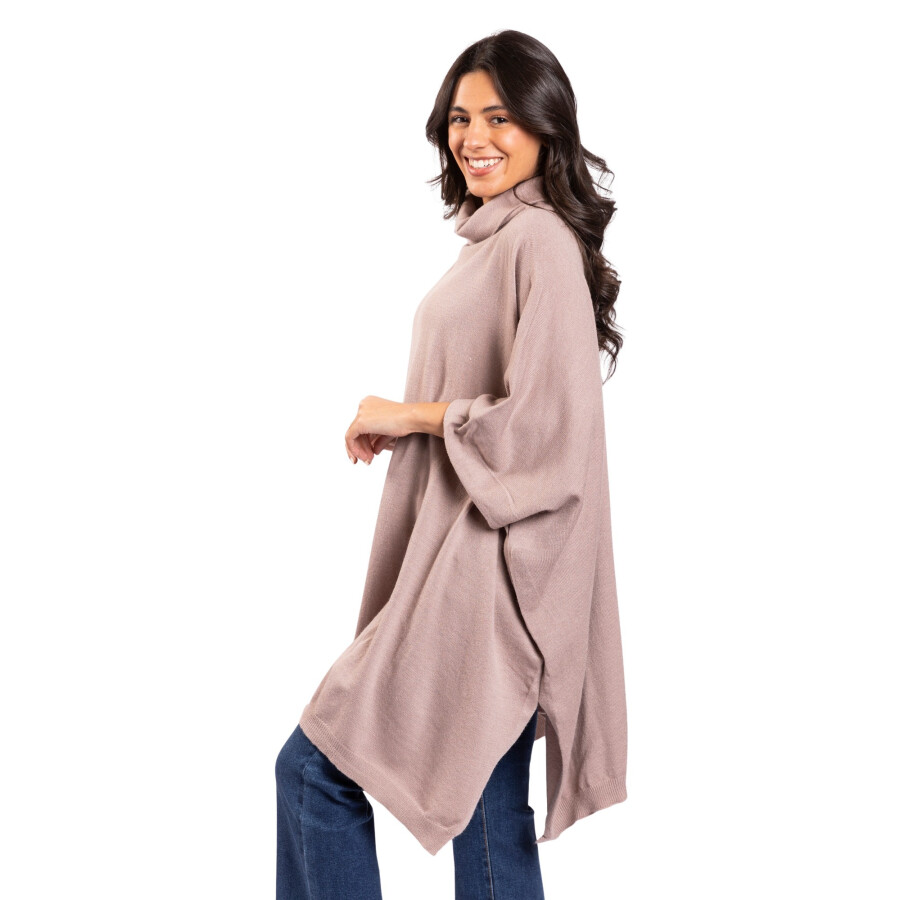 CHERRY PONCHO GREY