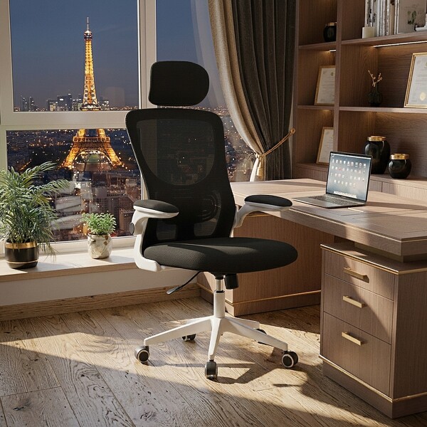 Silla de escritorio Oficina Sillon Ejecutiva Ergonomica Apoyabrazos Regulables IMBACK Color Negro Silla de escritorio Oficina Sillon Ejecutiva Ergonomica Apoyabrazos Regulables IMBACK Color Negro