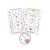 Set x50 Tatuajes removibles para niños Joyas de Jenni