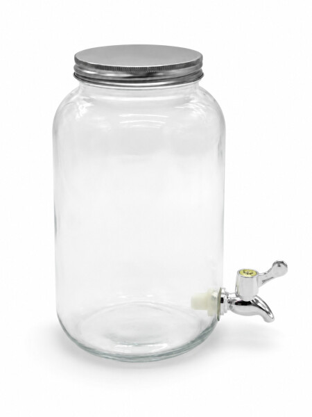 DISPENSADOR DE BEBIDAS CON CANILLA TRANSPARENTE