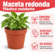 Maceta 1,5 lts TERRACOTA