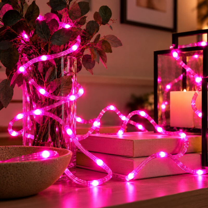 Tira de Luces Led Fucsia